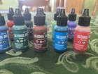 Tim Holtz Ranger Alcohol Ink 14 Assorted Colors Used 80  Full