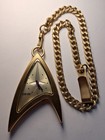 Vtg 1996 Fossil Limited Edition Star Trek Pocket Watch   Li-1435    1660 10 000