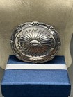 Navajo Early Concho  Sterling Silver  