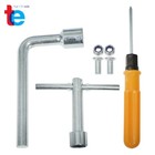 24 Inch - 40 Inch Professional Grade Adjustable Drywall Stilts Tool Light Blue