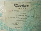 Vintage Replogle 12  World Ocean Series Globe Leroy M  Tolman Cartographer 