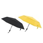 2 Pack Travel Umbrella  Double Vented Canopy Windproof Automatic Strong Compa   
