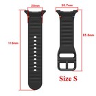 No Gap Silicone Band For Samsung Galaxy Watch 8 40 44mm classic 46mm Sport Strap