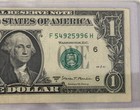 Error    1 Federal Reserve Note - Front Misaligned Series 2017a