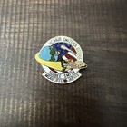 Challenger Space Shuttle Crew  1986  Vintage Hat Lapel Vest Souvenir Pin