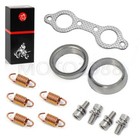 Exhaust Manifold Gasket Spring Rebuild 2011-2013 For Polaris Ranger Rzr 800 Efi