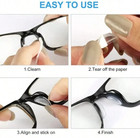 3-pairs Anti-slip Silicone Nose Pads     Clear Rubber Sets For Glasses - New
