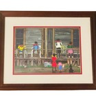 Maurice Cook Signed Ltd Edition Print 45 250   1995 African American Folk Art 