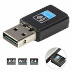 Usb Wifi Adapter Dongle 300mbps Wireless Lan Internet For Desktop Pc Laptop Us