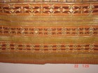 Superbe   Antique   Sumatra  Indonesia Lampung Tapis W Real   Golbrocade     hg 