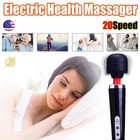 10 Speed Plug In Corded Magic Massage Wand For Full Body Pain Relief