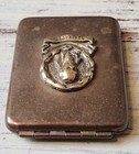 Antique Scottish Brass Vesta Case Match Safe Robert Burns C1900
