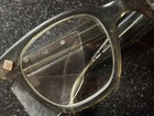 Vintage 1950s-60s Bouton U-fit 48 Z87 Safety Glasses Grey Smoke Side Shields Usa