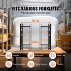 Universal Forklift Seat Tractor Seat With Micro Switch   Drainage Holes