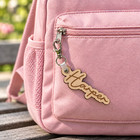 Personalized Name Keychain Wooden Custom Keyring Gift Party Favors Bulk Lot