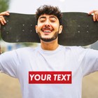 Personalized Custom Print Your Own Text On Customized Men s T Shirt New Usa Gift