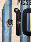 Lionel Messi Hand Signed Argentina World Cup Jersey Bas Coa