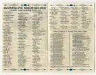Diamond Dyes 1928 Brochure Leaflet Names Colors   Formulas Cloth Fashion