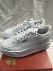 Puma Karmen Ii Idol Lace Up  Womens White Sneakers Casual Shoes 39746102