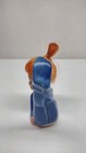 Vintage Napco C-6798 Red Hair Pixie Sprite Elf Fairy Girl In Blue X2  1 Dmg 