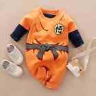 Newborn Baby Clothes - Long-sleeve Cotton Romper With Cartoon Anime Design  0-24