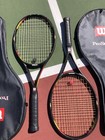 Wilson Pro Staff Classic 6 1 Mid Plus Graphite Tennis Racquet W  Case Lot Of 2