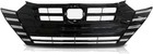 Black And Chrome Front Bumper Grille Compatible With 2023 2024 2025 Nissan Versa
