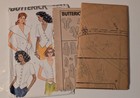 Vintage  1990  Butterick Sewing Pattern  Misses Szs 8 10 12 Blouses  Uncut