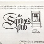 Vintage Paper Placemat The Squires Pub York Pa Hosts Jim   Duffy