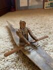 Vintage Old Inuit Kayak C  1900