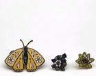 Fun Enamel Pin Lot Butterfly Flowers Hat Backpack Lapel Pins