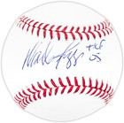 Wade Boggs Signed Mlb Baseball Boston Red Sox  hof 05  Beckett Witness