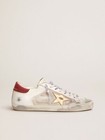 Golden Lace-up Flat Low-top Casual Shoes Goose