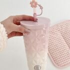 China Starbucks 2025 Spring Sakura Topper Gradual Pink 20oz Ss Straw Cup Tumbler