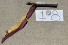 Antique Hand Made Native American Navajo Spear Knife Iron Blade Primitive