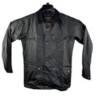 Burton Double Goods The Small Snowboard Jacket Black Button Up Euc