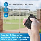 1pc 8pcs 811lmx Gate Opener Remote For Liftmaster 850lm 860lm Receivers Replace