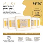 Mango Butter Melt And Pour Soap Base 5 Lb     Bulk Premium 100 Natural Glycerin   