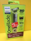 Philips Norelco Oneblade 360 Face   Body Electric Beard Trimmer Black Qp2834 70