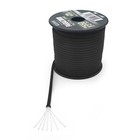 Exppe Black Paracord 550 Mil-spec  Prepper Gear  7 Strand Type Iii  Parachute
