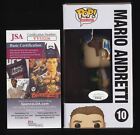 Mario Andretti Signed Sports Legends Funko Pop Jsa