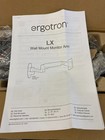 Ergotron Lx Wall Mount Monitor Arm - Matte Black