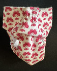 Female Dog Puppy Pet Diaper Washable Pant Sanitary Underwear Tiny Butterfly Xxxs