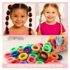 500 Pcs Baby Hair Ties For Toddlers Girls Soft Elastic Ponytail 16 Colors