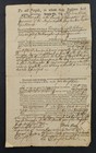 1772 Antique Colonial Deed Northampton Province Ma Bay Gideon Clark John Wright