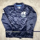 Toronto Argonauts Starter Jacket Option Route Full Snap Blue Cfl Men s Size Xxl