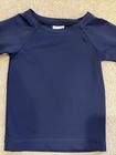 Hanna Andersson Baby Boys Swim Top Long Sleeve Navy Size 80  us 18-24mos  Euc