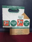 Vintage Soda Pop Bottle Carton 7 Up 6 Pack Quality King 12oz Size Fresh Up Used