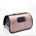 Designer Pet Carrier Bag Luxury Dog Travel Tote Stylish Cat Purse Airline Approv