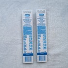 Oral-b Toothbrush Heads Replacement 3d White 2 Pack Polish Stains Blue White